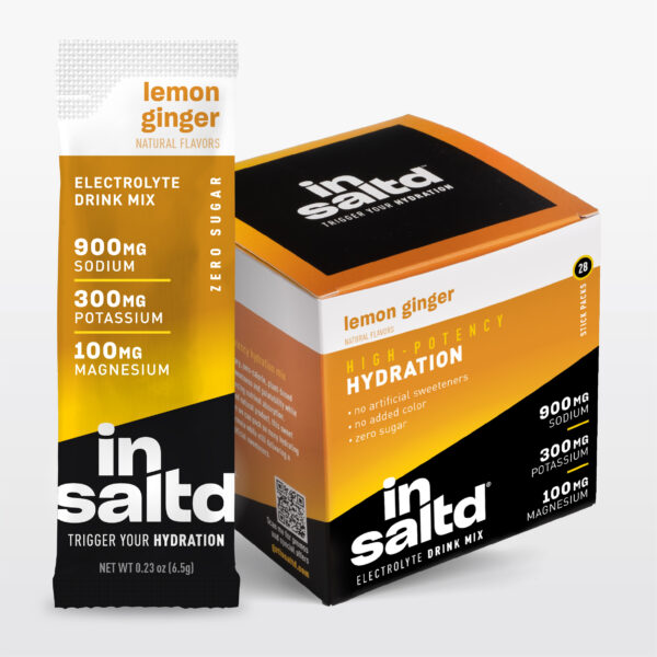 *Insaltd High-Potency Electrolytes - Lemon Ginger