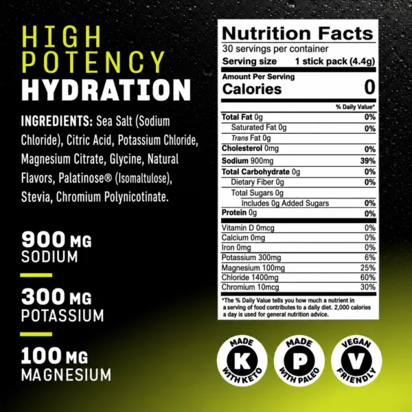 Alternative view of Insaltd Electrolyte Drink Mixx